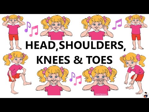 2.Sınıf  İngilizce dinleme 7.Ünite Track 7.4 Sözcü Yayın Head Shoulders Knees and Toes