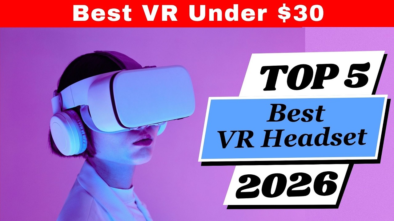 Top 5 Best VR Headset in USA Under $30 2026 | Best VR Headset in 