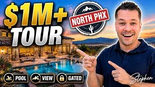 Touring $1M  Homes in North Phoenix (2026): What You Get   Best Luxury Areas