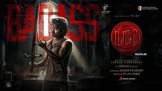 LEO (Malayalam) - Badass Lyric | Thalapathy Vijay | Lokesh Kanagaraj | Anirudh Ravichander