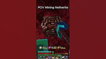 POV Mining netherite