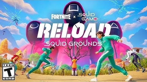 JE DÉCOUVRE LE NOUVEAU MODE ! RECHARGE  x squid game 😲 ( sur fortnite )