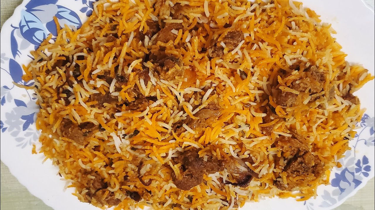 Eid special Mutton biryani|Basmati rice biryani|