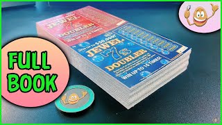 FULL BOOK OF THE BRAND NEW $2 JEWEL 7'S DOUBLER!!