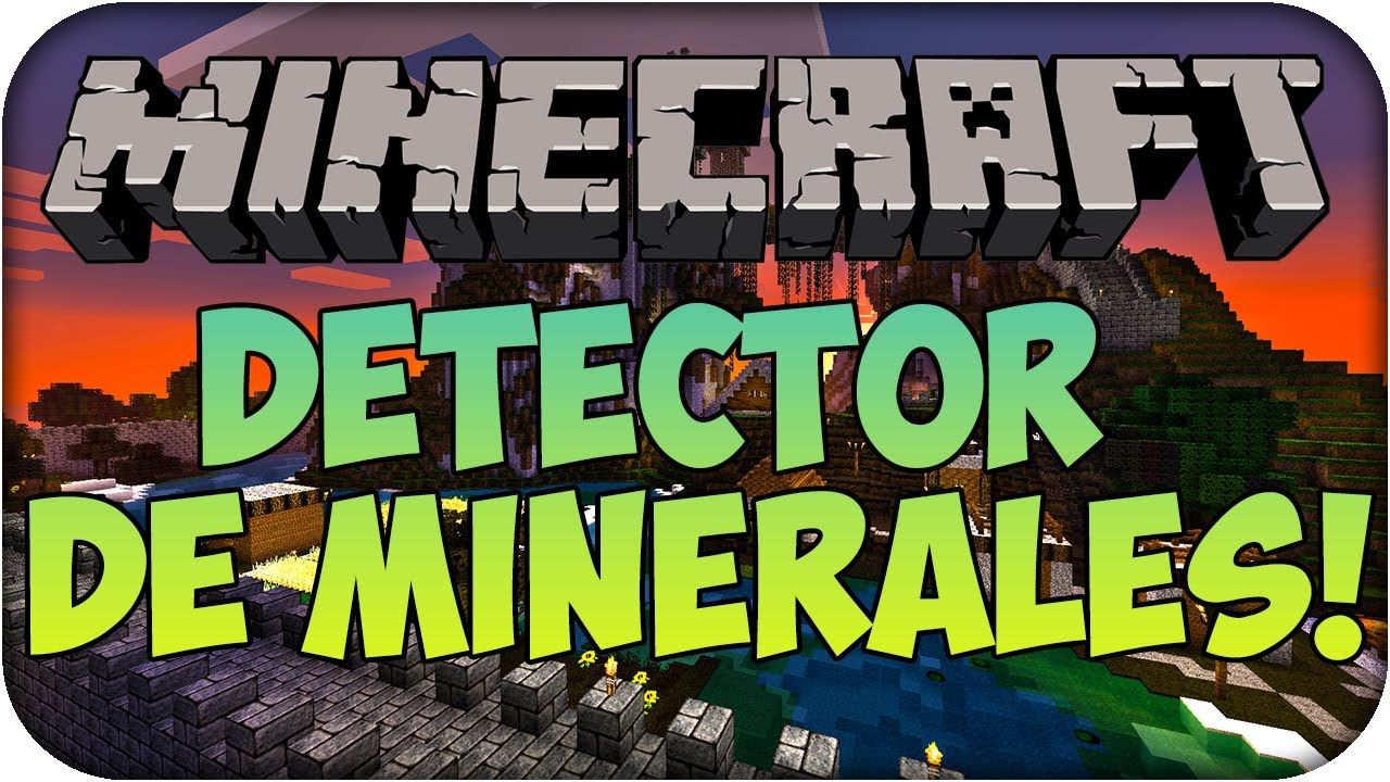 MINECRAFT 1.7.5 - DETECTOR DE MINERALES - MULTIJUGADOR - HD - YouTube