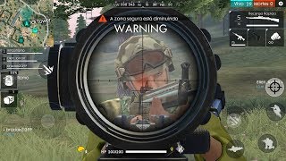 X1 Contra O Melhor Sniper Brasileiro Do Free Fire Perdi ?