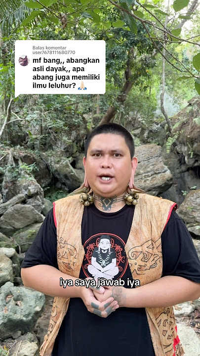 ilmu leluhur Di suku Dayak #dayak #kalimantan #shorts