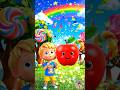 Fun ABC Song with Cute Cartoon Characters 🎈#shorts