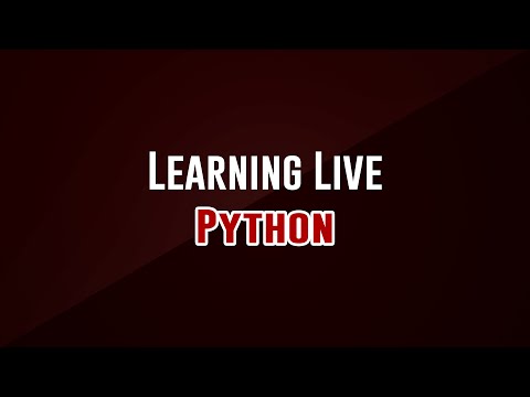 Learning Live: Python Announcement