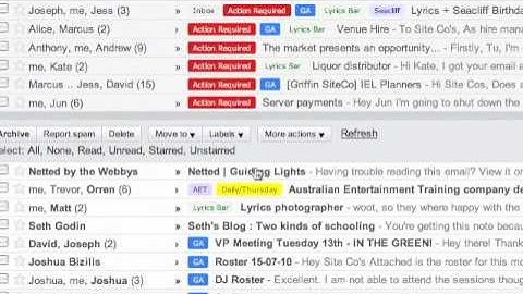 Gmail power user 1 - basic workflows