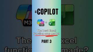 =COPILOT() The Best Excel Function Ever? Part 3