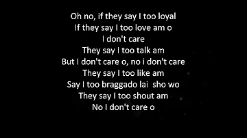 Simi- I dun care (Lyrics)