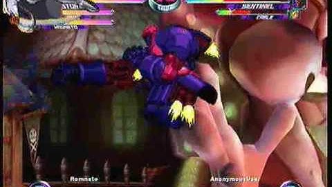 MvC2 Online (360): Brett (MSP) vs Anonymous Usar (Cab/MM/Sent) 9 .:11.24.09:.