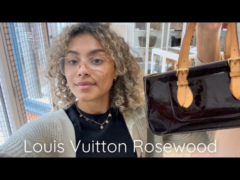 Louis Vuitton Pomme D'Amour Monogram Vernis Rosewood Avenue Bag