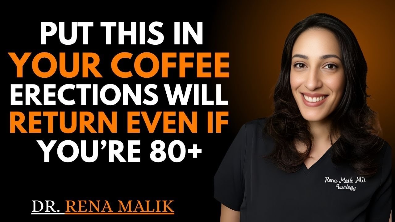 PUT THIS IN YOUR COFFEE ☕ ERECTIONS WILL RETURN EVEN IF YOU’RE 80+ | Dr. Rena Malik