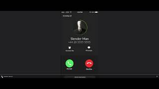 slender man is calling... screenshot 2
