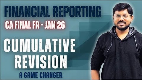 Cumulative Revision | Game changing strategy for ca exams