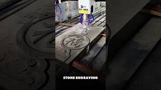 A Machine For Deep Engraving Stone.