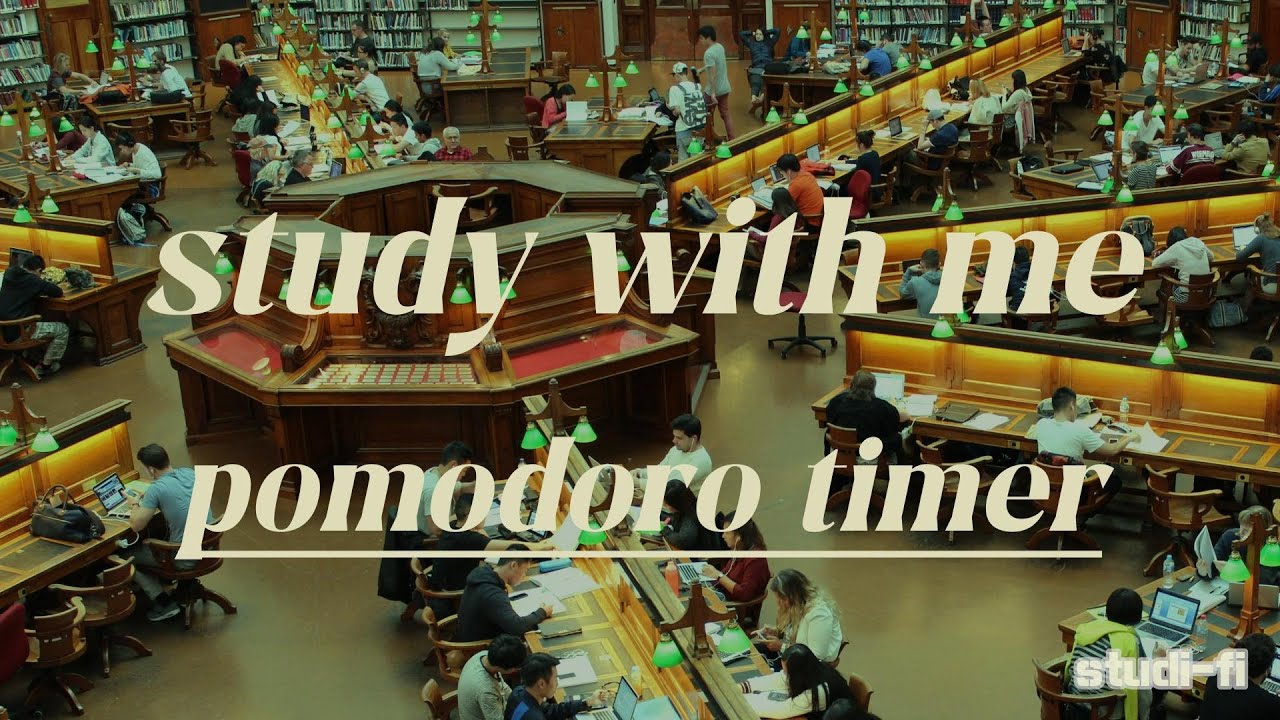 25/5 Pomodoro Timer | STUDY WITH ME | no music | writing sound ...