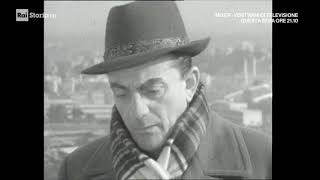 Luchino Visconti parla del film "Rocco e i suoi fratelli" che sta girando a Milano (1959)