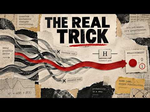 The Real Trick Behind Quantum Computers