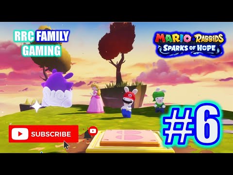 Mario + Rabbids Sparks of Hope Gameplay With RRC Family Gaming! Part 6 Palette Prime OFF COLOR ...