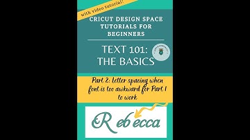 Cricut Design Space Tutorials: How to Ungroup Letters for Uneven Fonts