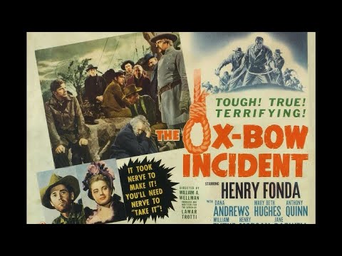 The Ox Bow Incident 1943 Henry Fonda Dana Andrews Henry Morgan Classic Western Film Noir Drama Movie