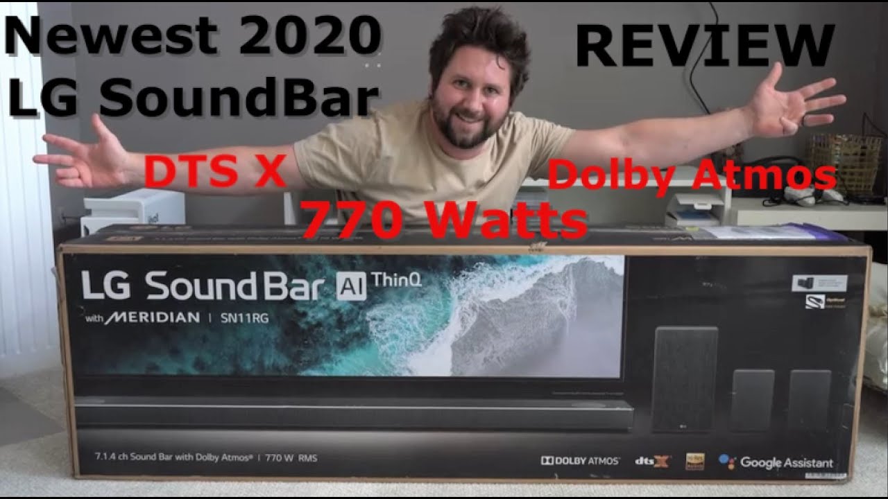 LG Sound & 7.1.4 SN11RG Atmos Watt - DTS 770 - Dolby With LG\'s SoundBar New REVIEW Bar Brand YouTube X