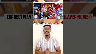 Correct Watch Order For Demon Slayer