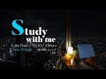 🌟4-hour STUDY WITH ME🌟 / Calm Piano / pomodoro (50/10) / Osaka Midnight / Focus music for studying