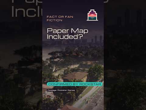 Watch on YouTube: Fact or Fan Fiction: GTA VI Comes With a Paper Map