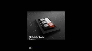 Mini keyboard animation made in Blender #blender3danimation#blendertutorial