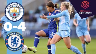 Man City Highlights City 0-4 Chelsea Women Fawsl