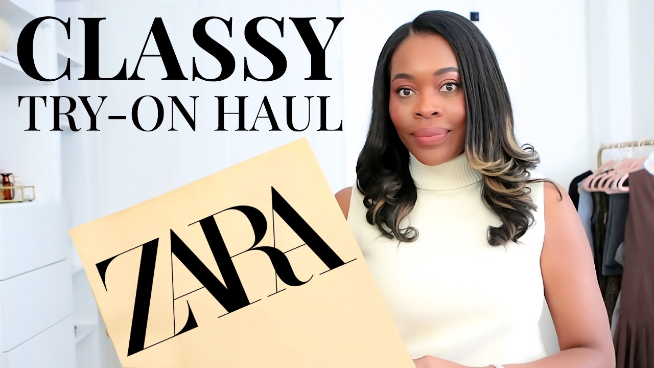 ZARA Classy & Elegant Fall 2024 Try-On Haul | Affordable Style