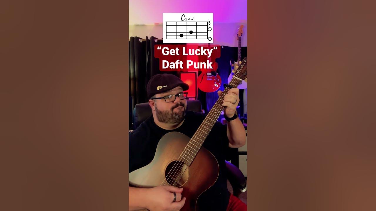 Get Lucky by Daft Punk featuring Pharrell Williams Guitar Tutorial! #guitar #shorts #youtubeshorts Get Lucky by Daft Punk featuring Pharrell Williams Guitar Tutorial! #guitar #shorts #youtubeshorts
