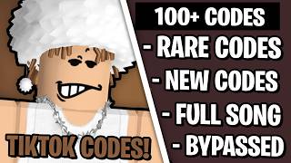 100  POPULAR TIKTOK ROBLOX MUSIC CODES/IDS (APRIL 2026)