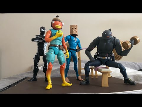 Action figure animation test