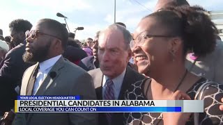 Democratic presidential candidates campaign in Selma