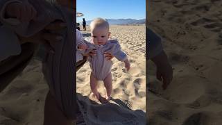 Famous Her reaction to feeling sand for the FIRST TIME 🤣❤️ #kayandtayofficial #couples Wealth