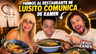 Probamos el RAMEN en el RESTAURANTE de Luisito Comunica ¿ES REALMENTE BUENO? 🤔