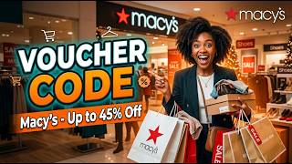 Top Macy's Voucher Code 2026 🏷️ Use The Best Offer