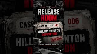 CASE 01 • FILE 006: Hillary Clinton Says She Never Met Jeffrey Epstein