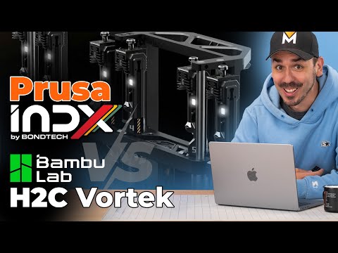 Bambu Lab H2C VORTEK VS Prusa & Bondtech INDX: 3D Druck neu gedacht?!