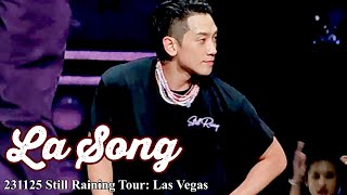 [8K FanCam] 비(Rain/ 정지훈) - La Song｜231125 Still Raining Tour: Las Vegas