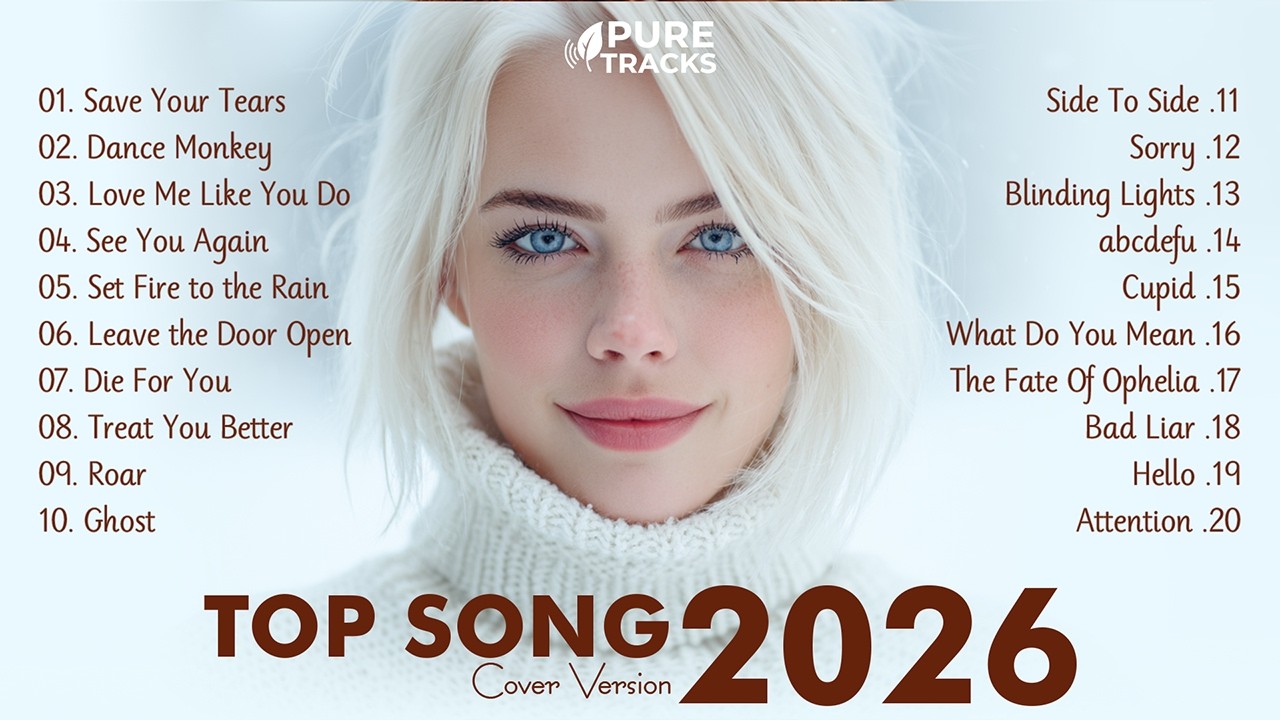 Top Songs Cover 2026 🌊 Relaxing Chill Pop Vibes ✨ Best Hits | Pure Tracks