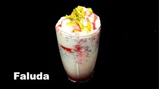 Faluda - Authentic Hyderabadi Street Style Falooda With Ice Cream - Easy & Simple