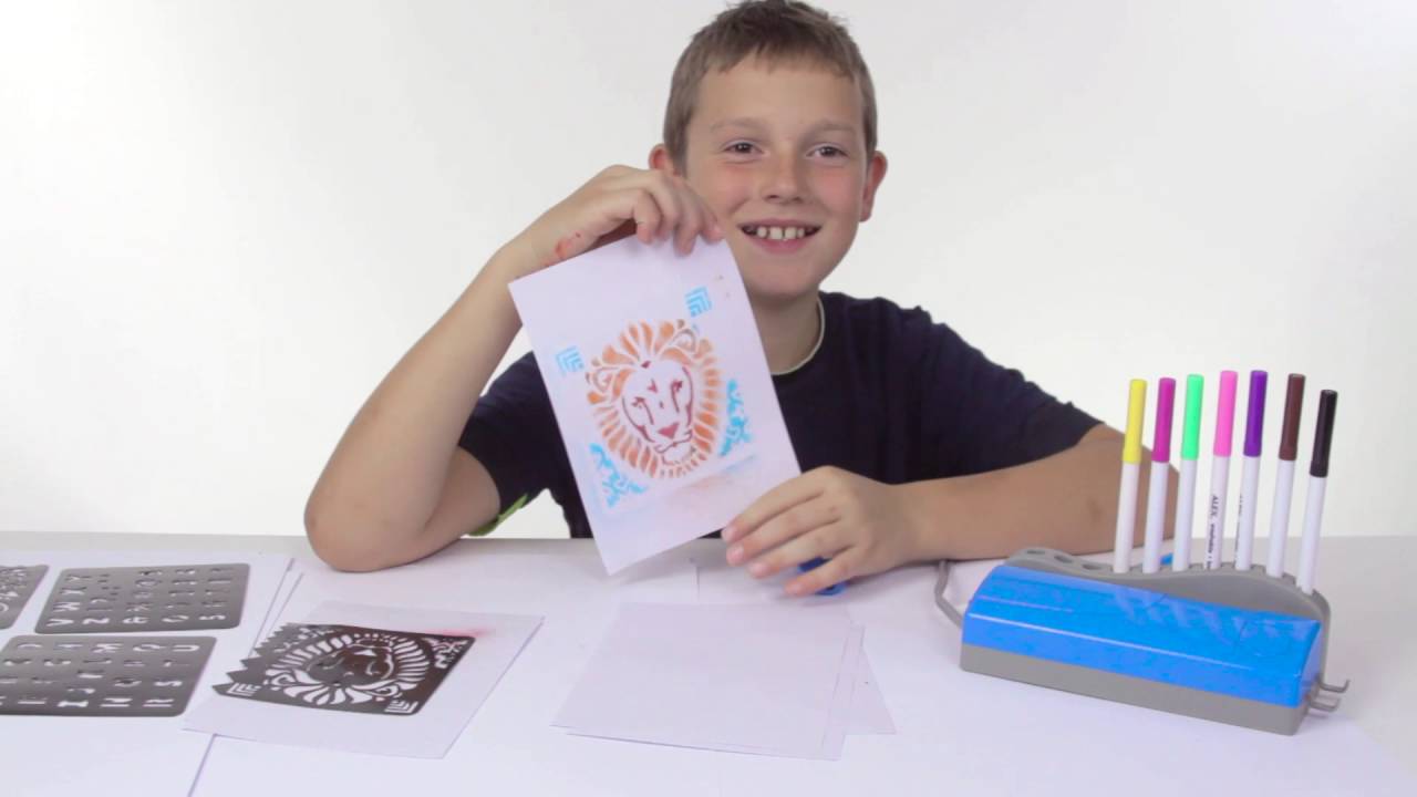 ALEX Toys Art Studio Marker Magic Air Brush Studio