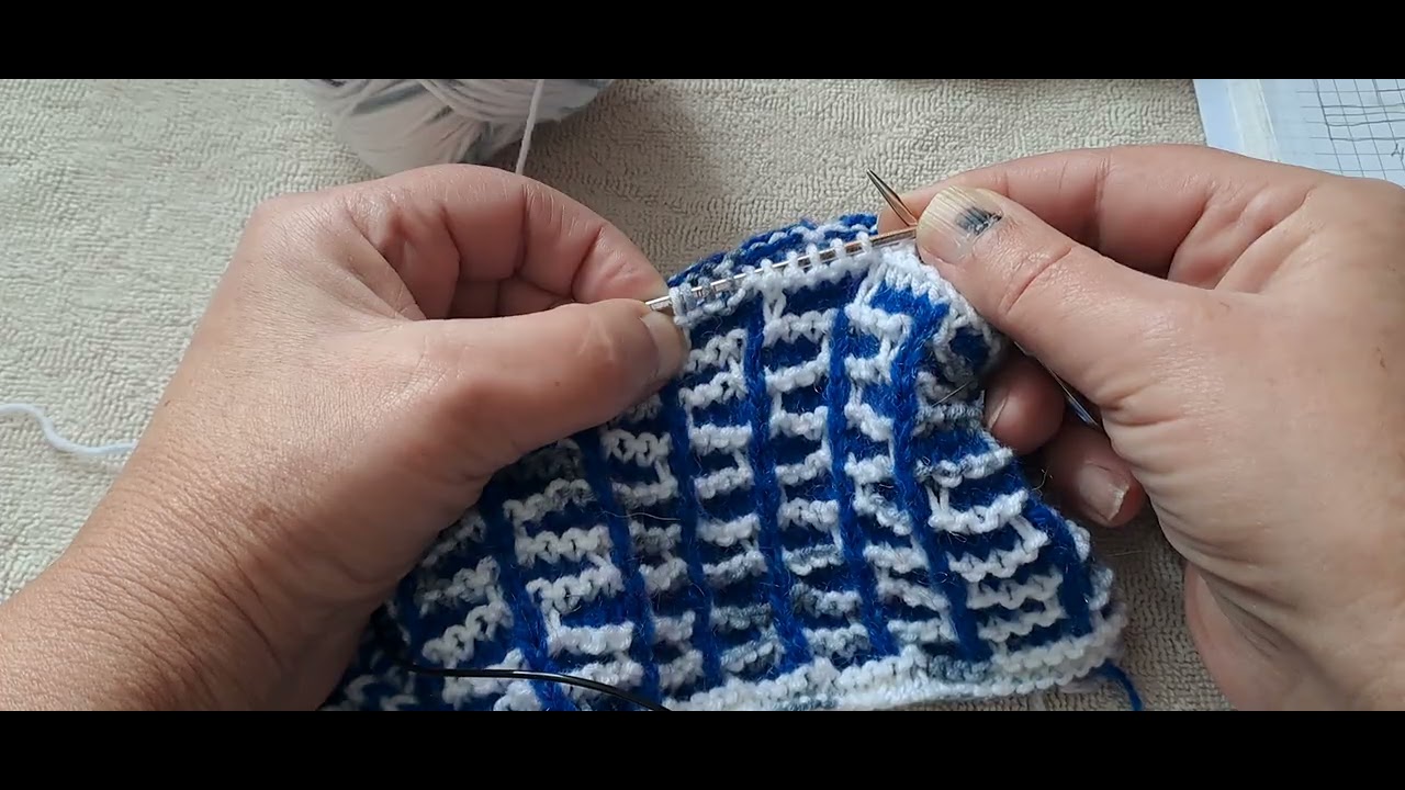 Тапочки «Диогональ» левый тапочек 🧶