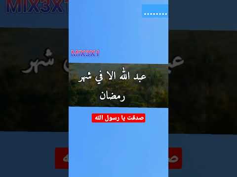 صدقت يا رسول الله كل شي تحقق إلا واحده  28